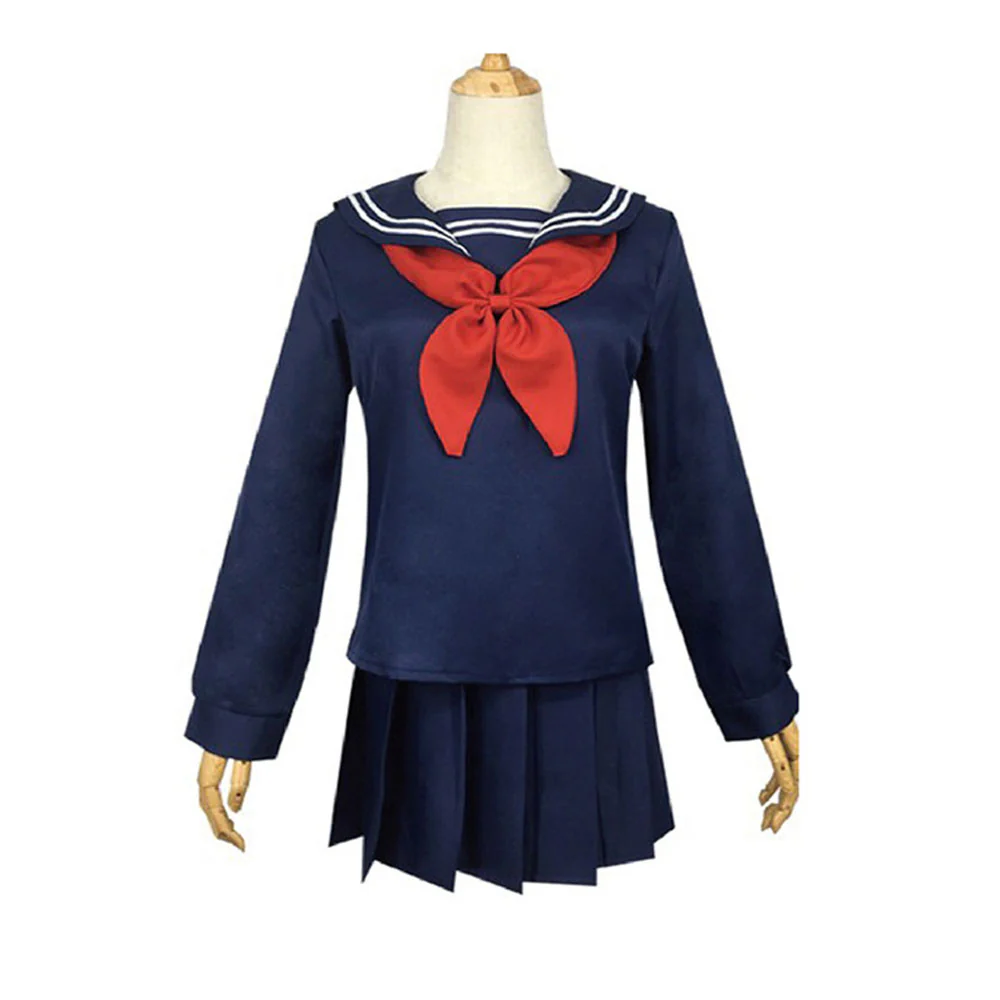 Anime My Hero Academia Himiko Toga League of Villains Costume With Wigs - Image 8