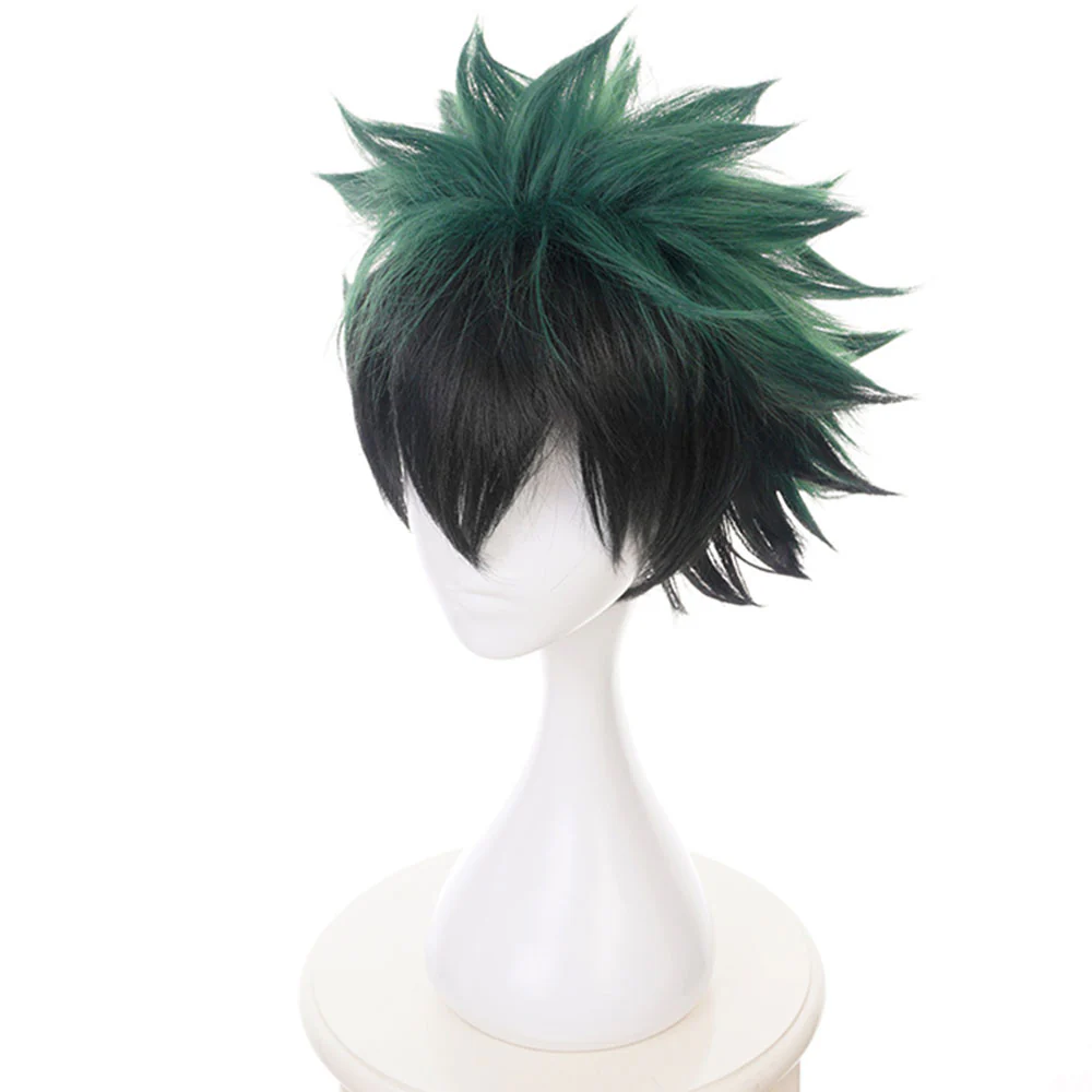 Anime My Hero Academia Midoriya Izuku Cosplay Wig Heat Resistant Sythentic Hair - Image 3