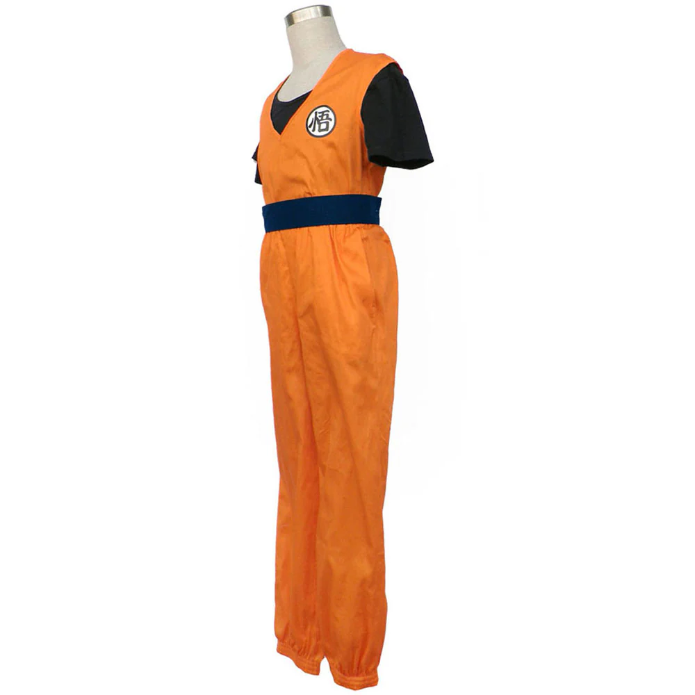 Dragon Ball  Costume Son Goku Training Suit Z Authentic Cosplay for Men and Kids - Image 4