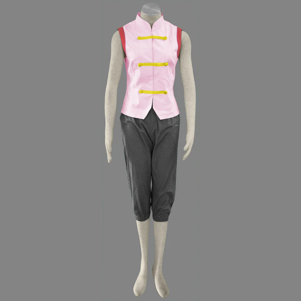 Naruto Costume Tenten Childhood Cosplay full Outfit for Women and Kids - Image 6