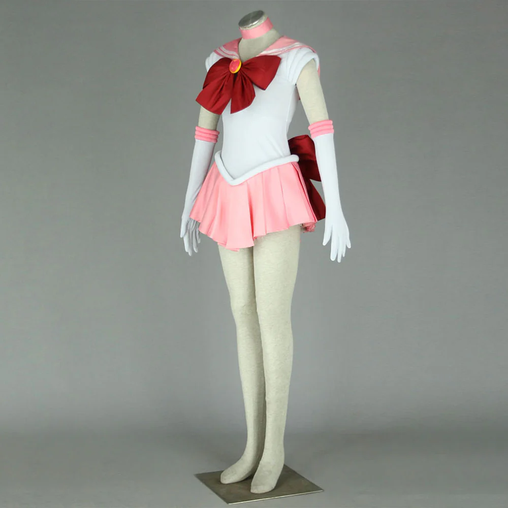 Women and Kids Sailor Moon Costume Sailor chibi moon Chibi usa Cosplay with Accessories - Image 3